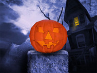 Halloween Pumpkin 3D Screensaver screenshot